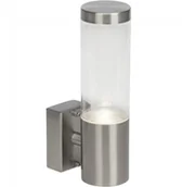 Lampy ogrodowe - Brilliant Bergen Zewnętrzny kinkiet LED Stal nierdzewna, 1-punktowy (G40081/82) - miniaturka - grafika 1