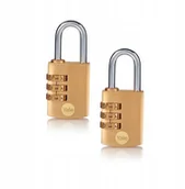 Kłódki - Yale Kłódki Mosiężne Y150B/22/120/2 Szyfr 2 szt. - miniaturka - grafika 1