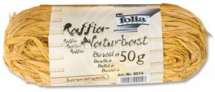 folia Folia 9014 Raffia-Naturbast, 50 G, bananowy żółty 9014 - Akcesoria i części do maszyn do szycia - miniaturka - grafika 2