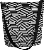 Torebki damskie - Bertoni (PL) Torebka Damska Filcowa (PL) Listonoszka FUNKY - CUBE - miniaturka - grafika 1