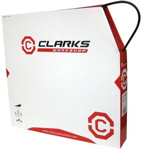 Clark's Clark's, Pancerz hamulca, 2P 5mm z teflonem, srebrny, rozmiar uniwersalny - Akcesoria rowerowe - miniaturka - grafika 2