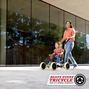 Berg GOKART NA PEDAŁY BUZZY RETRO GREEN 2W1 24.32.02.00 - Jeździki dla dzieci - miniaturka - grafika 2