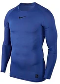 Pozostała odzież narciarska - Nike Pro TOP LS kompresyjna Shirt męski, niebieski, xl 838077-480 - miniaturka - grafika 1