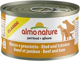 Almo Nature Classic Dog Beef with potatoes and peas wołowina z ziemniakami i groszkiem) puszka 95g - Mokra karma dla psów - miniaturka - grafika 2