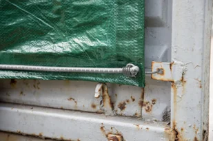 Bradas 10 szt. Hak stalowy do gumy elastycznej szary BUNGEE CORD HOOK 0246 BCDIY-H1-B - Akcesoria do urządzeń ogrodniczych - miniaturka - grafika 2