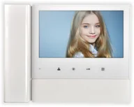 Wideodomofony - Commax Monitor 7" słuchawkowy CDV-70N(DC) WHITE CDV-70N(DC) WHITE - miniaturka - grafika 1