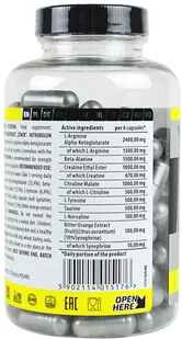 Trec Nitrobolon Platinum 120 kaps. - Przedtreningówki - miniaturka - grafika 2