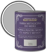 Farby do metalu - Rust-Oleum Farba do mebli Rust-Oleum srebrny metaliczny 0 125 l R0070028X5 - miniaturka - grafika 1