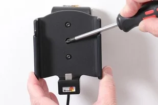 Brodit Uchwyt na urządzenia 721206 | MADE IN SWEDEN | z funkcją ładowania smartfonów - Samsung Galaxy A51 SM-A515F/DSN 721206 - Uchwyty samochodowe do telefonów - miniaturka - grafika 4