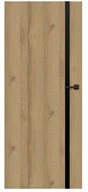 Drzwi wewnętrzne - Drzwi pełne Exmoor 70 lewe dąb grandson czarna linia SGSB000022 - miniaturka - grafika 1