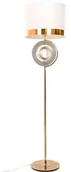Lampy stojące - Lumina Deco Deco LAMPA STOJĄCA PODŁOGOWA BIAŁA MONTERONI LDF 5532 (GD+WT) - miniaturka - grafika 1