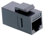 Kable miedziane - Value 21993003 RJ-45 Keystone Modular, nieekranowany, Kat.6 Szary 21993003 - miniaturka - grafika 1