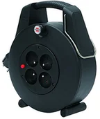 Pozostałe oświetlenie - Brennenstuhl Confort-Line CL-XL bęben kablowy H05VV-F 3 g1,0, czarny 1102901 - miniaturka - grafika 1