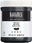 Inne - Liquitex 4412244 Professional Heavy Body farba akrylowa o doskonałej odporności na światło o masłowej konsystencji, pojemnik 473 ml, kolor kości słoniowej - miniaturka - grafika 1