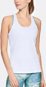 Koszulki i topy damskie - Under Armour Biały top sportowy - miniaturka - grafika 1