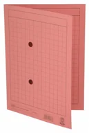 Koszulki na dokumenty - Elba teczka na dokumenty, z kartonu manila 250 g/qm, mieści około 100 kartek A4, 50 szt., niebieska, czerwony 100091662 - miniaturka - grafika 1