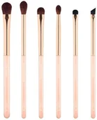 Pędzle do makijażu - Nabla Cosmetics Nabla Denude 2019 Denude Eye Brush Set Zestaw 6 pędzli 1234621334 - miniaturka - grafika 1