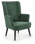 Fotele - Halmar DELGADO fotel wypoczynkowy c. zielony V-PL-DELGADO-FOT-C.ZIELONY - miniaturka - grafika 1