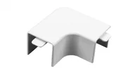 Kanały kablowe - OBO Bettermann Naroże płaskie kanału WDK 20x20 HF20020RW białe 6192777 4szt. 6192777 - miniaturka - grafika 1
