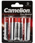 Baterie i akcesoria - Camelion BATERIE ALKALICZNE D / LR20 1.5V-21000mAh (2 szt./blister) LR20C - miniaturka - grafika 1