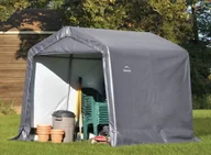 Garaże i wiaty - ShelterLogic Namiot garażowy ShelterLogic 2,4 x 2,4 szary SHL70423_8x8x8 - miniaturka - grafika 1