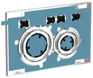 Przyciski spłukujące - Geberit Sigma21 Przycisk spłukujący płytka do wypełnienia pierścienie chrom błyszczący 115.884.00.1 - miniaturka - grafika 1