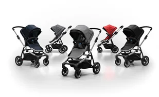 Thule Sleek - rama + siedzisko spacerowe - Grey Melange - Wózki dziecięce - miniaturka - grafika 3