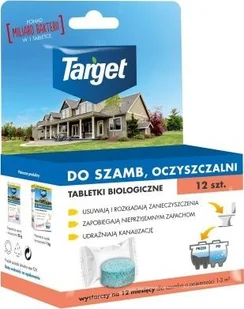Target Tabletki biologiczne do szamb 12 szt. - Inne artykuły czyszczące - miniaturka - grafika 2