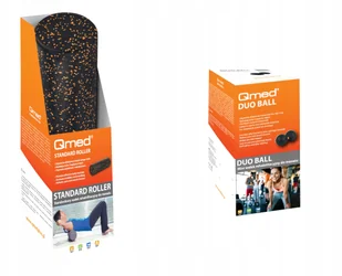 Wałek ćwiczenia masaż treningu 120kg Roler 45cm - Akcesoria do masażu - miniaturka - grafika 8