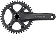 Części rowerowe - Shimano Shimano GRX FC-RX600 Mechanizm korbowy 1x11 40 zębów, black 175mm 2020 Korby E-FCRX600111EXB0 - miniaturka - grafika 1