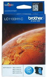 Brother LC1100HYC - Tusze oryginalne - miniaturka - grafika 3