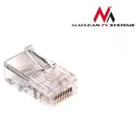 Wtyczki i adaptery - Maclean Wtyk RJ-45 8P8C 5e drut MCTV-662 kpl. - miniaturka - grafika 1
