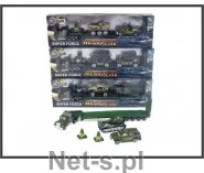 Samochody i pojazdy dla dzieci - Hipo Truck+2 pojazdy w pud JP7101 - miniaturka - grafika 1