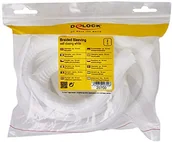 Akcesoria do MP3 - Delock Wąż pleciony samozamykający 2 m x 19 mm biały 20700 - miniaturka - grafika 1