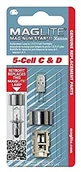 Latarki - Maglite Xenon żarówki wymienne do 5 Cell D i C latarka pojedyncze opakowanie LMXA501U - miniaturka - grafika 1