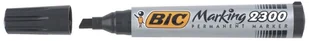 BIC MARKER PERMANENTNY MARKING 2300 CZARNY ŚCIĘTA KOŃCÓWKA PUDEŁKO 12 SZT 820926 - Markery permanentne - miniaturka - grafika 3