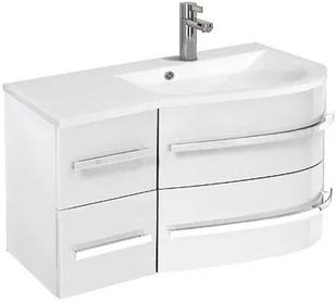 Cooke&Lewis Szafka podumywalkowa Grey prawa 90 cm biała - Szafki łazienkowe - miniaturka - grafika 2