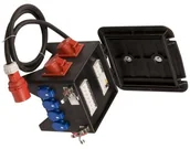 Rozdzielnie elektryczne - PCE Polska sp. z o.o. Rozdzielnica przenośna SŁUPSK 2x32A/5P 2x5P/2xB16 4xGS/4xB16 FI 9474590W - miniaturka - grafika 1