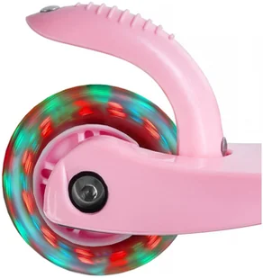 LED HyperMotion Hulajnoga trójkołowa balansowa DINO 3-5 lat - różowa + koła DINO HYPER ROZ - Hulajnogi LED HyperMotion Hulajnoga trójkołowa balansowa DINO 3-5 lat - różowa + koła DINO HYPER ROZ - Hulajnogi - miniaturka - grafika 7