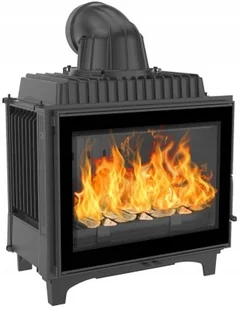 Kratki.pl Marek Bal Kominek powietrzny żeliwny FRANEK 12 kW  200 FRANEK/12/PF - Kominki wolnostojące - miniaturka - grafika 6