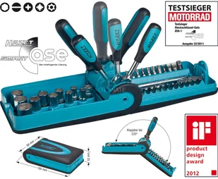 Hazet 856-1 zestaw kluczy i narzędzi 38 przybory, Zestaw narzędzi 4000896164813 - Zestawy narzędziowe Hazet 856-1 zestaw kluczy i narzędzi 38 przybory, Zestaw narzędzi 4000896164813 - Zestawy narzędziowe - miniaturka - grafika 1