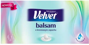 Velvet Balsam Chusteczki higieniczne w kartoniku 70 szt. - Chusteczki higieniczne - miniaturka - grafika 2