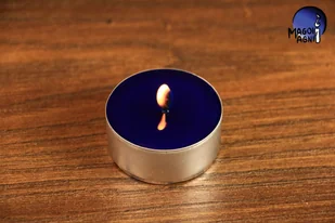 Magoi Agni Tealight - świeca z wosku herbaciarka - niebieska drim89 - Świece - miniaturka - grafika 2