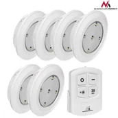 Lampy ogrodowe - Maclean Lampa zestaw 6 Energy z pilotem na baterie 3xAAA MCE165 MCE165 - miniaturka - grafika 1