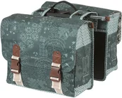 Sakwy rowerowe - Basil Bohme Double Bicycle Bag MIK 35l, forest green 2021 Sakwy 18051 - miniaturka - grafika 1