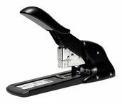 Zszywacze biurowe - Leitz Zszywacz Rapid fashion HD110 mocny czarny - miniaturka - grafika 1