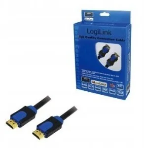 LogiLink KABEL HDMI/HDMI MĘSKI 15M HIGH SPEED WITH ETHERNET GOLDEN PLUG (CHB1115 - Kable miedziane - miniaturka - grafika 4