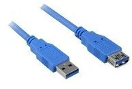 Sharkoon Kabel USB USB 3.0 przedłużacz black1 m - 4044951015672 - Kable USB - miniaturka - grafika 2