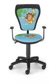 Krzesła obrotowe dla dzieci - Nowy Styl Krzesło obrotowe dziecięce GTP PIRATE ministyle - miniaturka - grafika 1