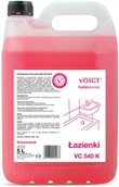 Inne artykuły czyszczące - Voigt VC 540K H544 ŁAZIENKI 5L Koncentrat do doczyszczania sanitariatów łazienek basenów toalet VC 540 ŁAZIENKI 5l - miniaturka - grafika 1